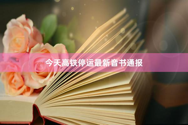 今天高铁停运最新音书通报